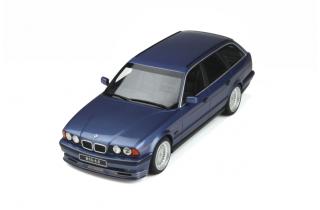 BMW ALPINA E34 B10 4.0 Touring Alpina Blue OttO mobile 1:18 Resinemodell (Türen, Motorhaube... nicht zu öffnen!)